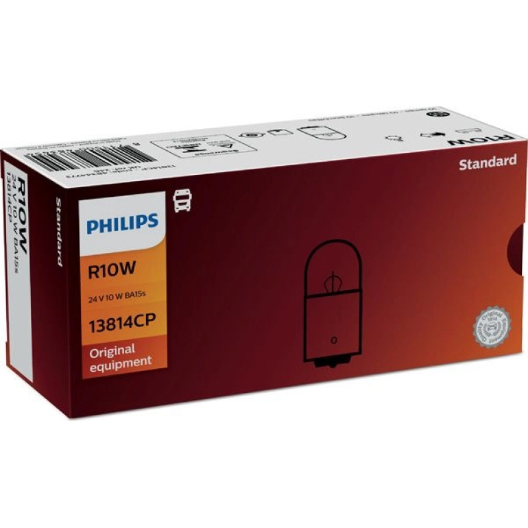 R10W 24V, 10, BA15s 13814CP R10W 24V, 10, BA15s 13814CP