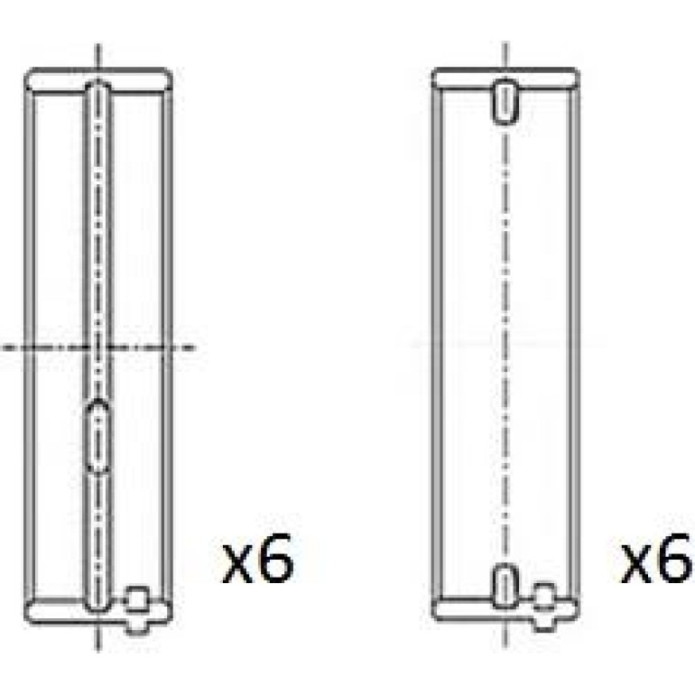 FAI AutoParts Kurbelwellenlager BM1060-STD FAI AutoParts Kurbelwellenlager BM1060-STD