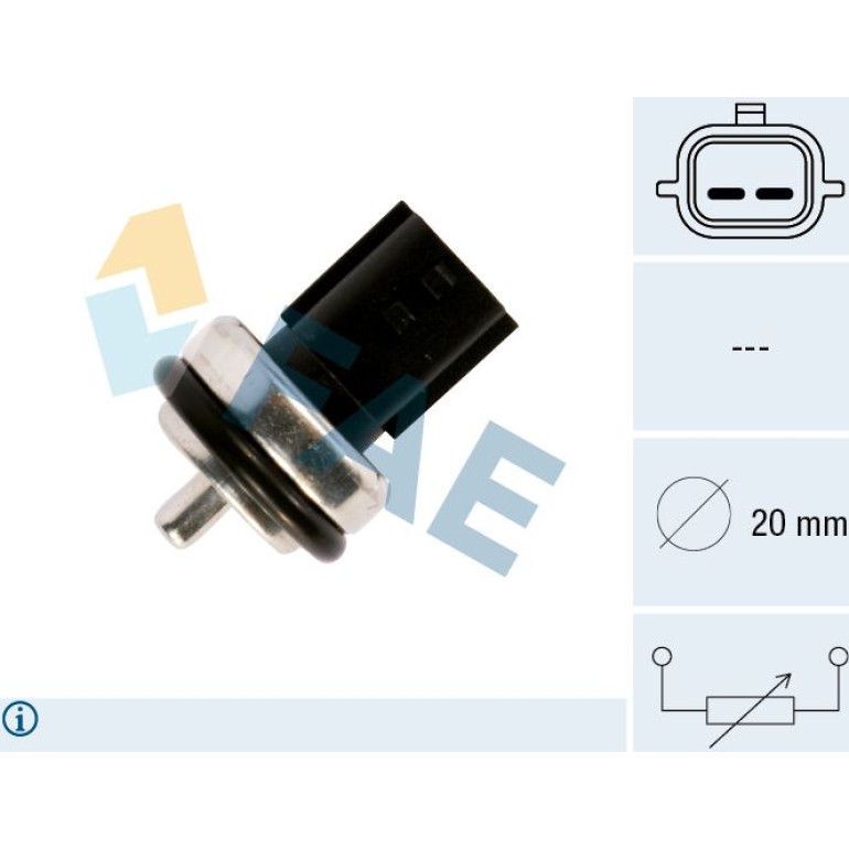 FAE Sensor, Kühlmitteltemperatur 33811 FAE Sensor, Kühlmitteltemperatur 33811