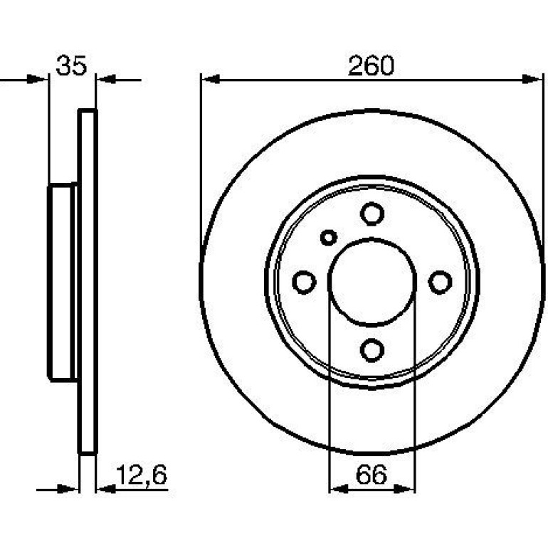 Bremsscheibe VA 0 986 478 029 Bremsscheibe VA 0 986 478 029