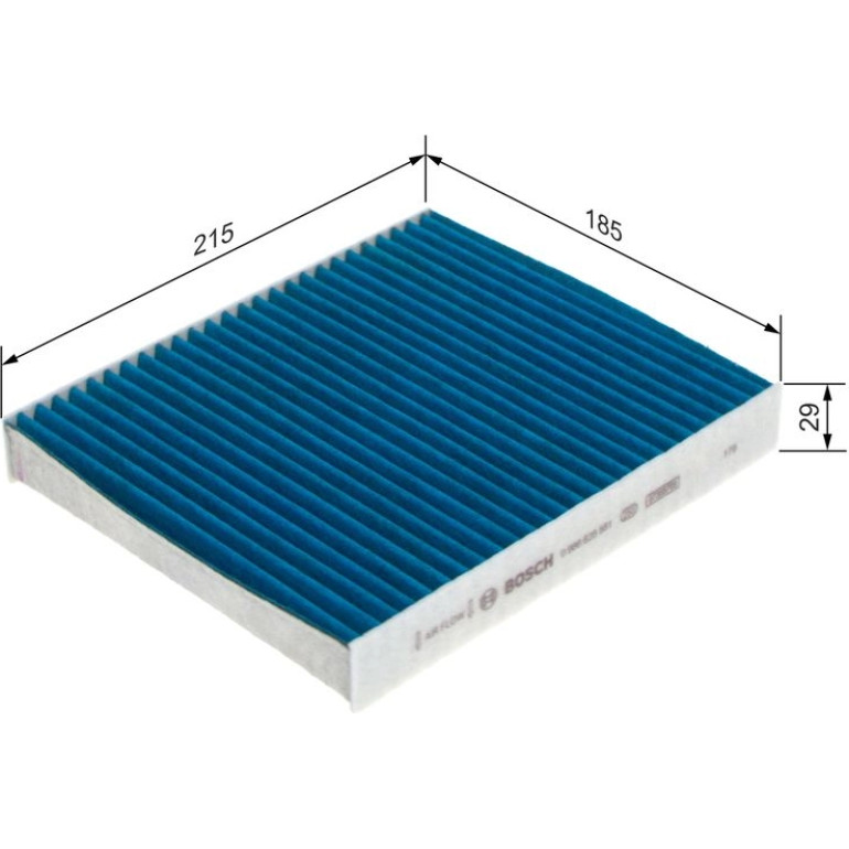 Innenraumfilter+ 0 986 628 581 Innenraumfilter+ 0 986 628 581