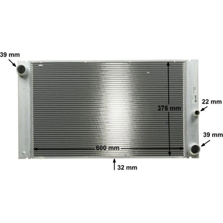 Kühler, Motorkühlung CR 1093 000P