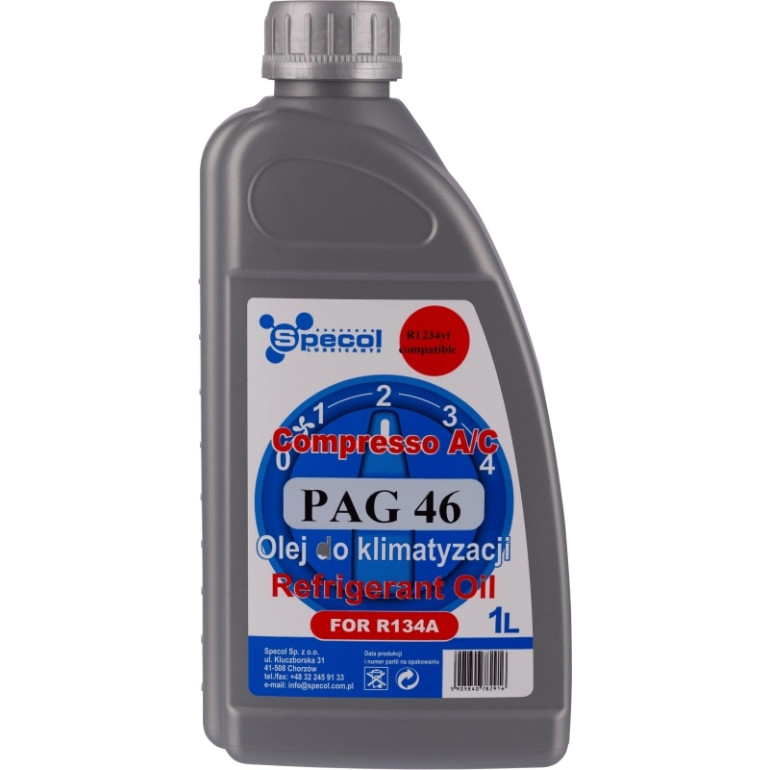 Specol Compresso Pag 46 1L Klimaanlageöl Ohne Uv 100457