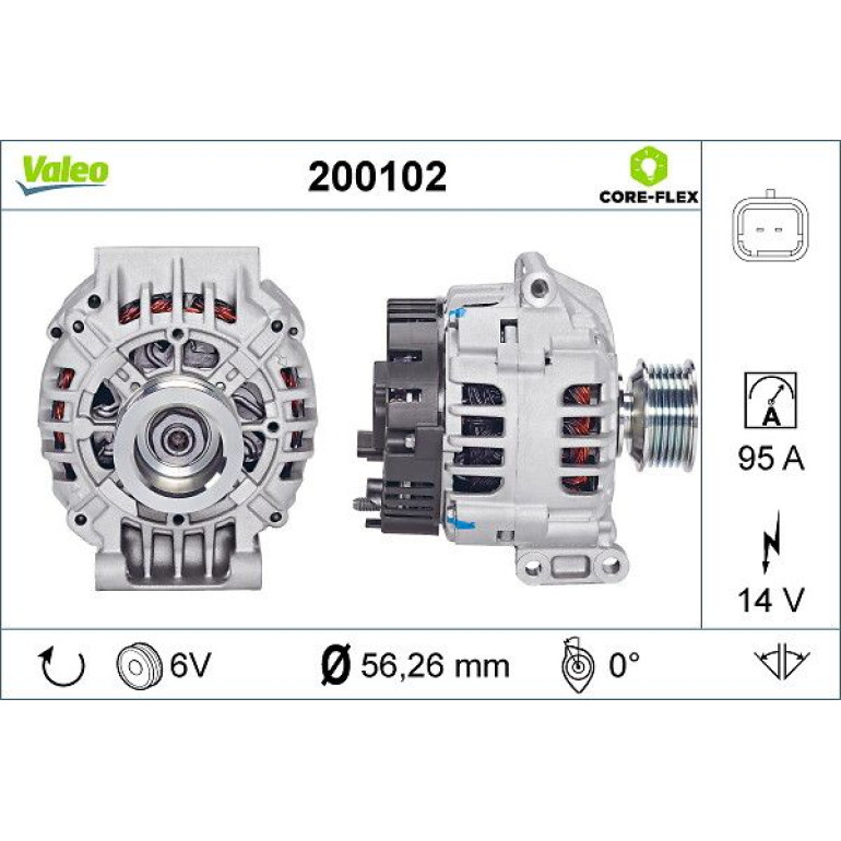 VALEO Generator 200102 VALEO Generator 200102