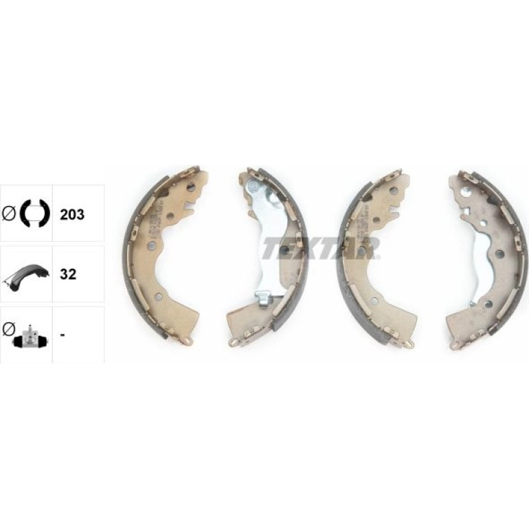 BREMSBACKEN HYUNDAI ACCENT 05-/KIA RIO 203X32 91068900 BREMSBACKEN HYUNDAI ACCENT 05-/KIA RIO 203X32 91068900