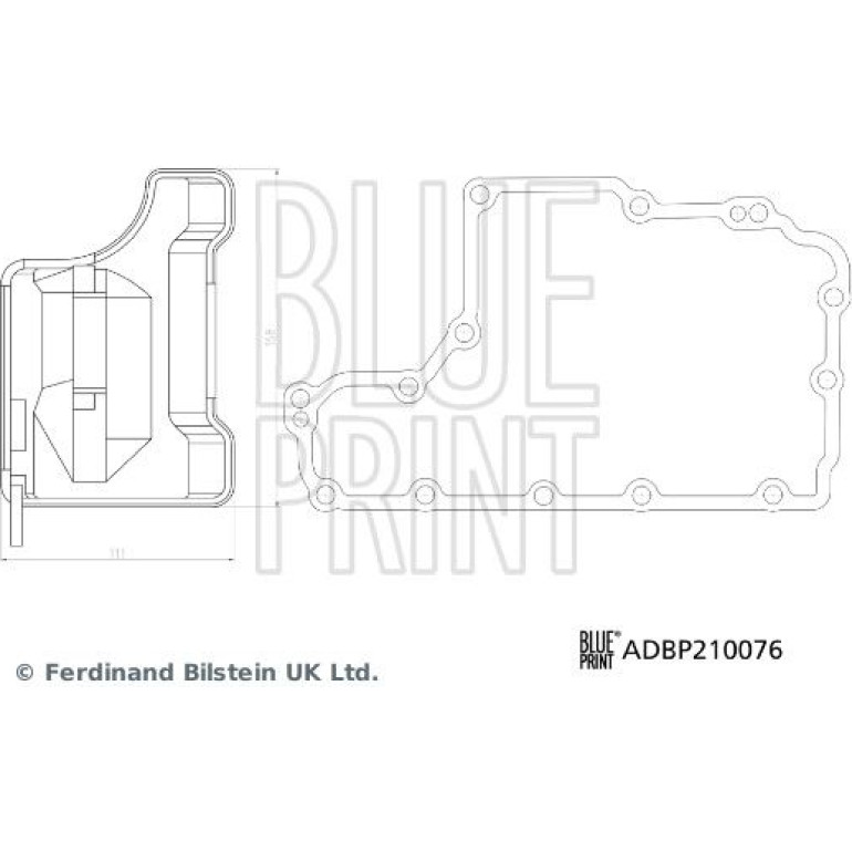 BluePrint Hydraulikfilter ADBP210076 BluePrint Hydraulikfilter ADBP210076