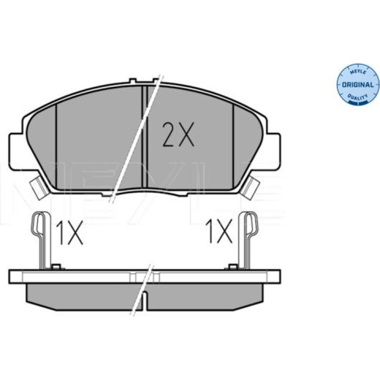 Bremsbelagsatz Honda P. Accord/Hr-V/Legend 91- Mit Sensor 025 218 7918/W Bremsbelagsatz Honda P. Accord/Hr-V/Legend 91- Mit Sensor 025 218 7918/W