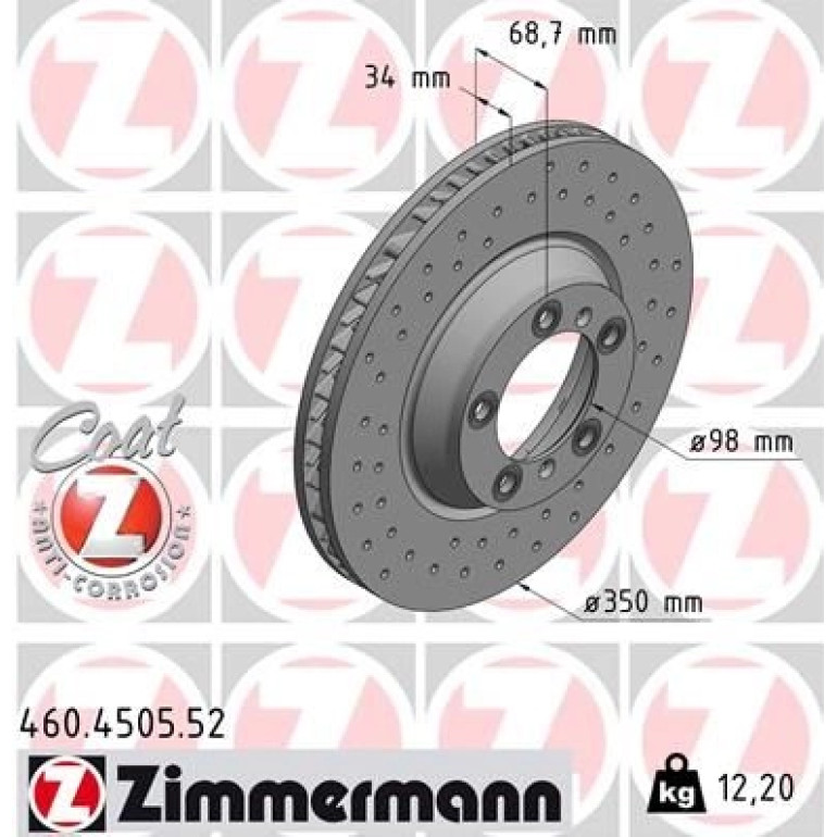Bremsscheibe VA re Sport 460.4505.52 Bremsscheibe VA re Sport 460.4505.52