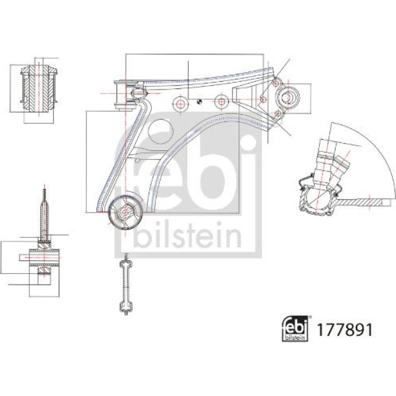 Lenker, Radaufhängung 177891 Lenker, Radaufhängung 177891