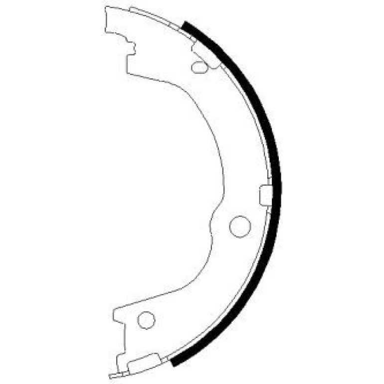 Handbremsbacken Hyundai H-1/Starex/Santa Fe 00-12 91079600 Handbremsbacken Hyundai H-1/Starex/Santa Fe 00-12 91079600