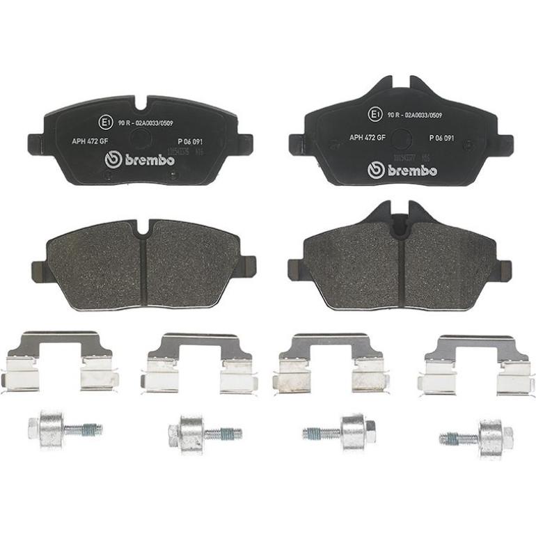 BREMBO Bremsklötze VA P 06 091 BREMBO Bremsklötze VA P 06 091