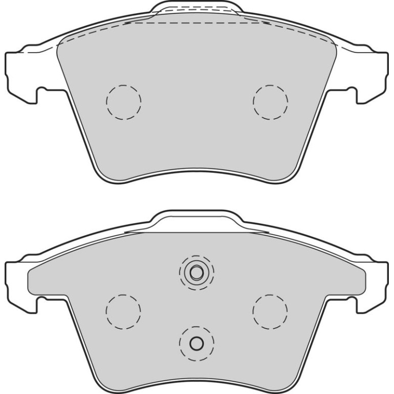 VALEO Bremsbeläge 302678