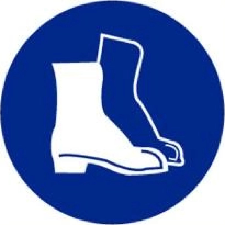 Aufkleber Schutzschuhe 31363 Aufkleber Schutzschuhe 31363