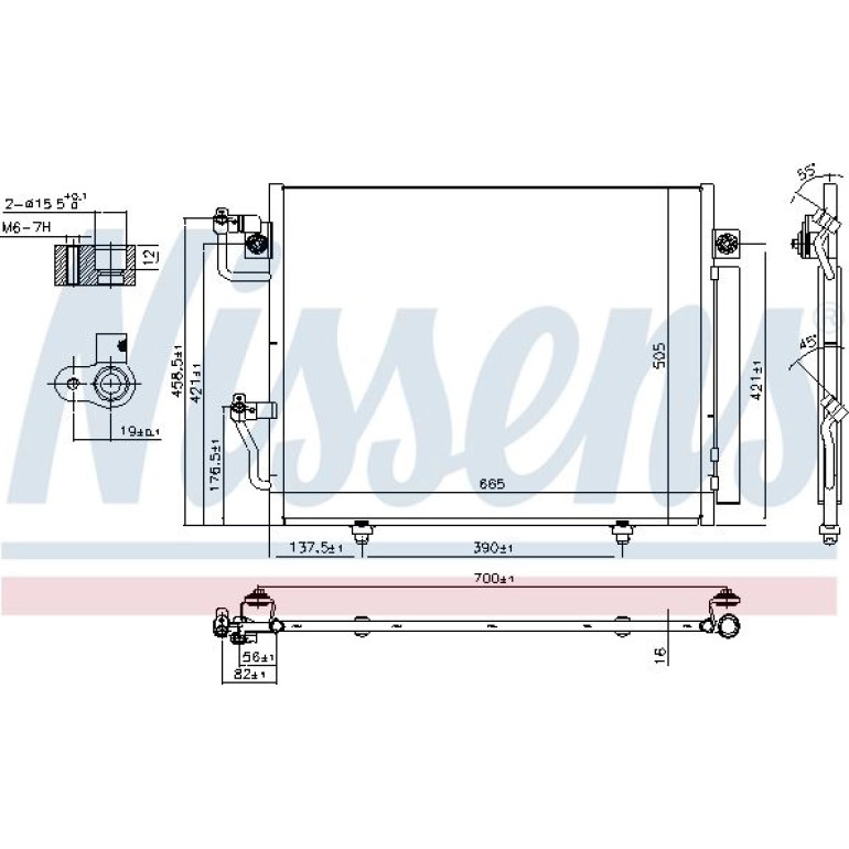 Kondensator PKW 94864 Kondensator PKW 94864