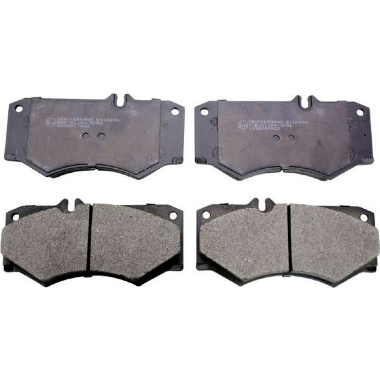DENCKERMANN Bremsbeläge B110458 DENCKERMANN Bremsbeläge B110458
