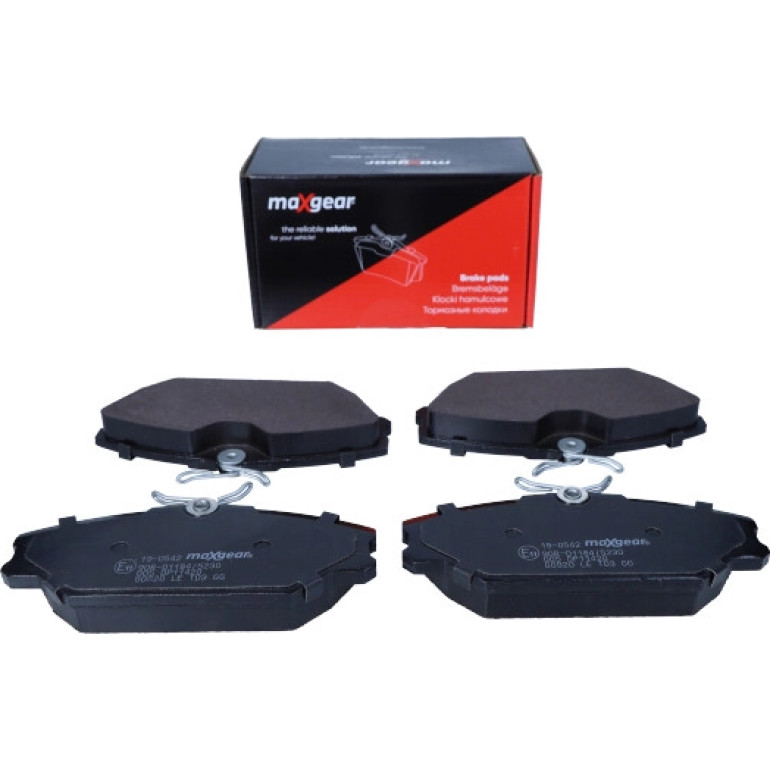 Maxgear 19-0542 Bremsbelagsatz Renault P. Laguna 99-01/Megane/Scenic 97-03 Maxgear 19-0542 Bremsbelagsatz Renault P. Laguna 99-01/Megane/Scenic 97-03