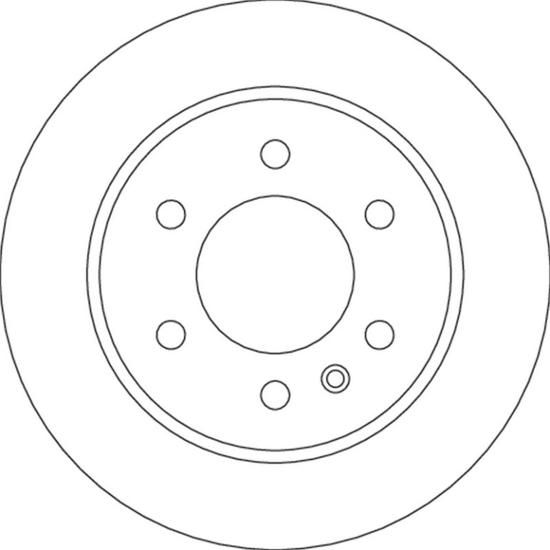Bremsscheibe DF6596S Bremsscheibe DF6596S