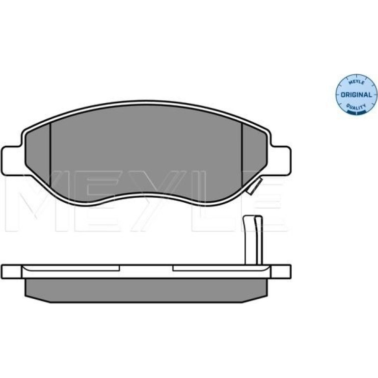 Bremsbelagsatz Opel P. Corsa D 1.7Cdti 06- Mit Sensor 025 245 5019/W Bremsbelagsatz Opel P. Corsa D 1.7Cdti 06- Mit Sensor 025 245 5019/W