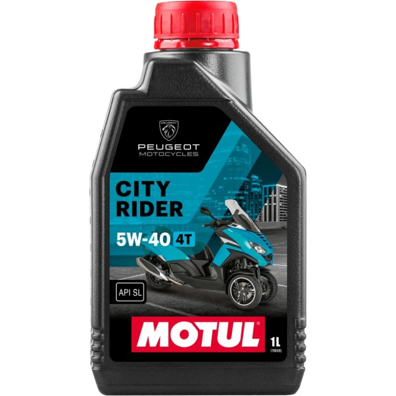 Motul Peugeot City Rider 4T 5W-40 API SL 111249 Motul Peugeot City Rider 4T 5W-40 API SL 111249