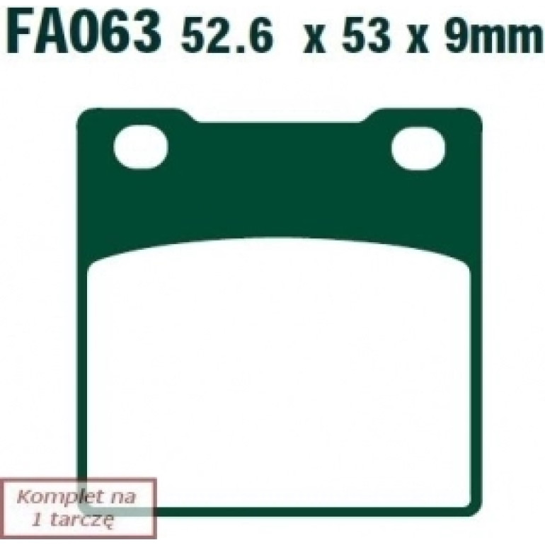 EBC Bremsklötze FA063HH EBC Bremsklötze FA063HH