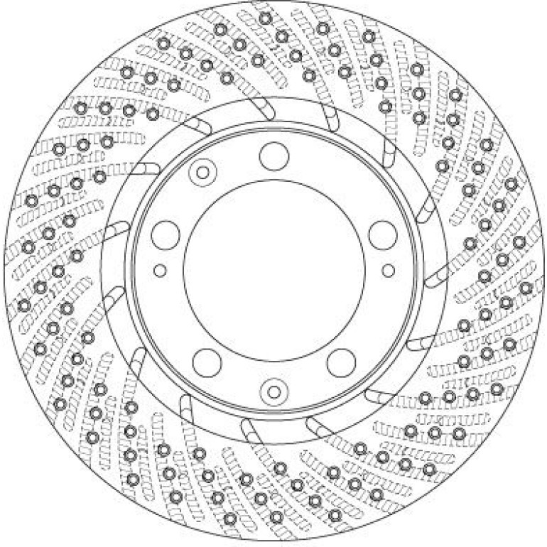 TRW Bremsscheibe DF6466S TRW Bremsscheibe DF6466S