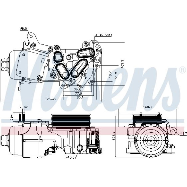 Ölkühler PKW 91124 Ölkühler PKW 91124