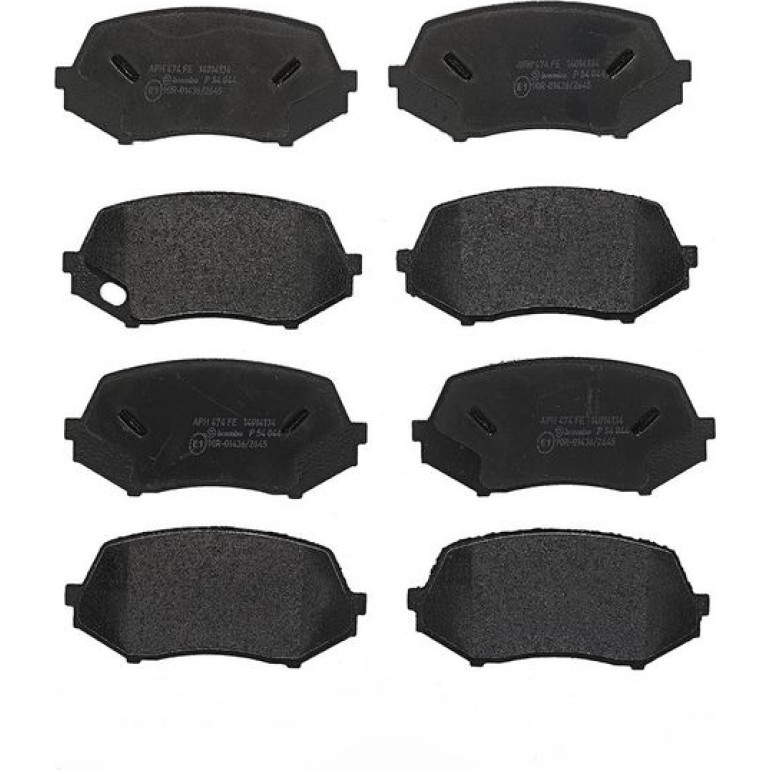 BREMBO Bremsklötze P 54 044 BREMBO Bremsklötze P 54 044