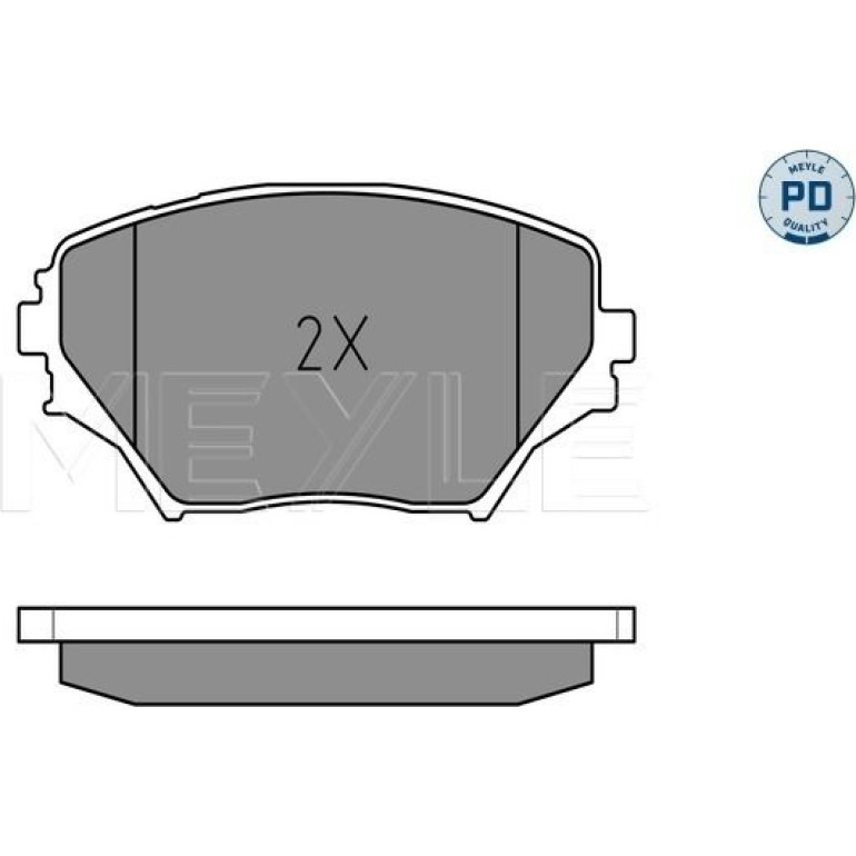 Bremsbelagsatz Toyota P. Rav4 00 025 235 8517/PD Bremsbelagsatz Toyota P. Rav4 00 025 235 8517/PD