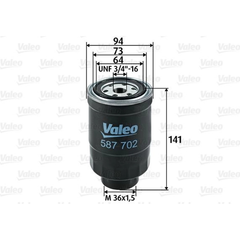 VALEO Kraftstofffilter 587702