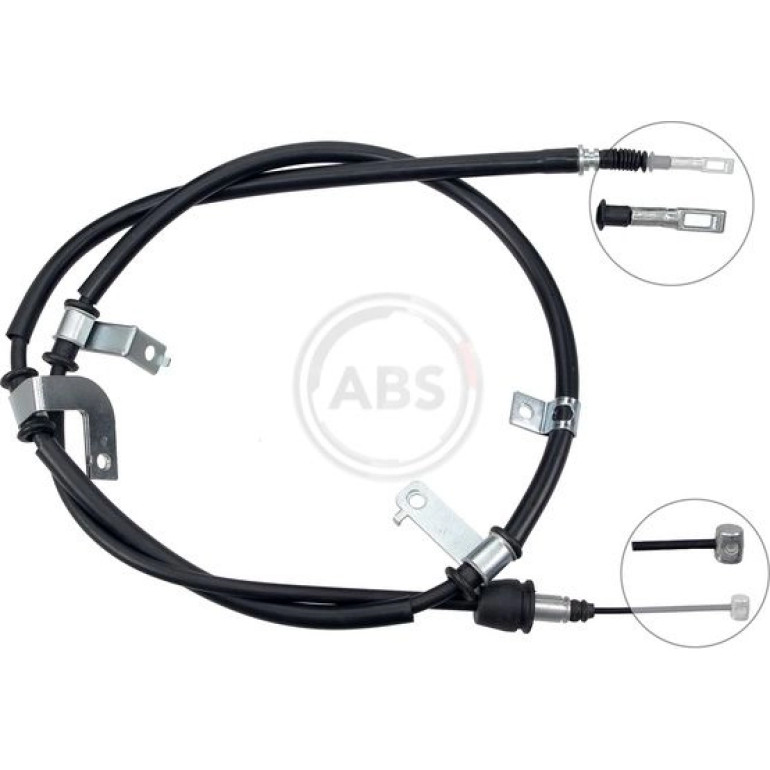 A.B.S. Handbremsseil Seilzug Festellbremse K12093 A.B.S. Handbremsseil Seilzug Festellbremse K12093
