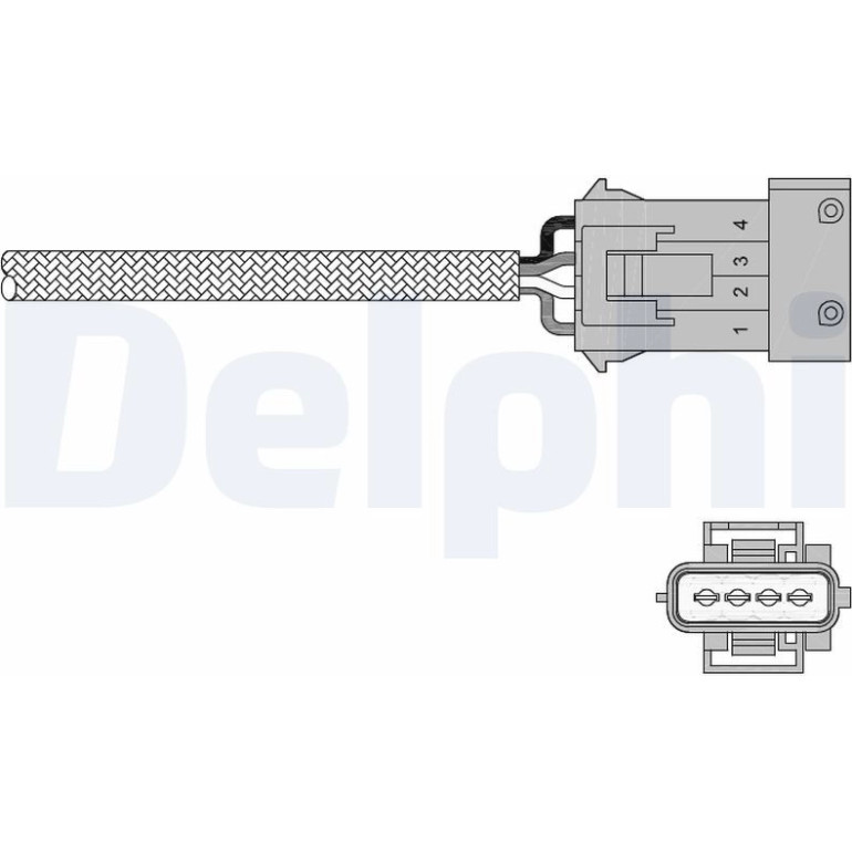 DELPHI Lambdasonde ES20258-12B1 DELPHI Lambdasonde ES20258-12B1