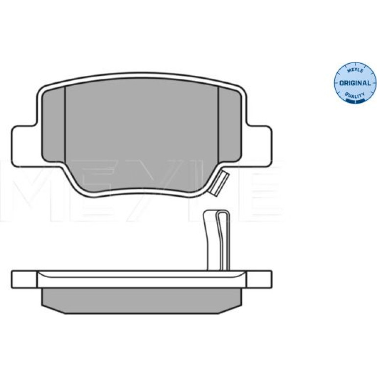 Bremsbelagsatz Toyota T. Verso 09- Mit Sensor 025 249 2616/W Bremsbelagsatz Toyota T. Verso 09- Mit Sensor 025 249 2616/W