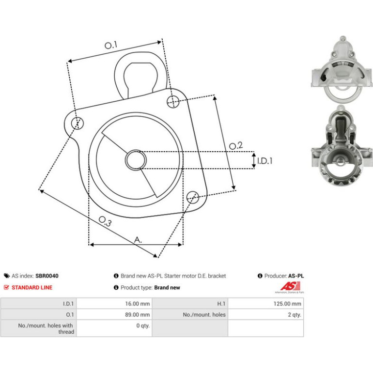 AS-PL Lager SBR0040 AS-PL Lager SBR0040