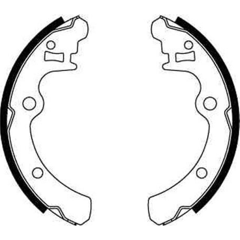 88 461 002 Bremsbacken GS8506
