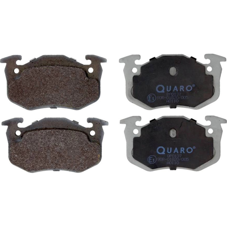 Bremsbelagsatz Renault T. Megane/Clio/19/Zx/Xsara/206/306 QP0137 Bremsbelagsatz Renault T. Megane/Clio/19/Zx/Xsara/206/306 QP0137