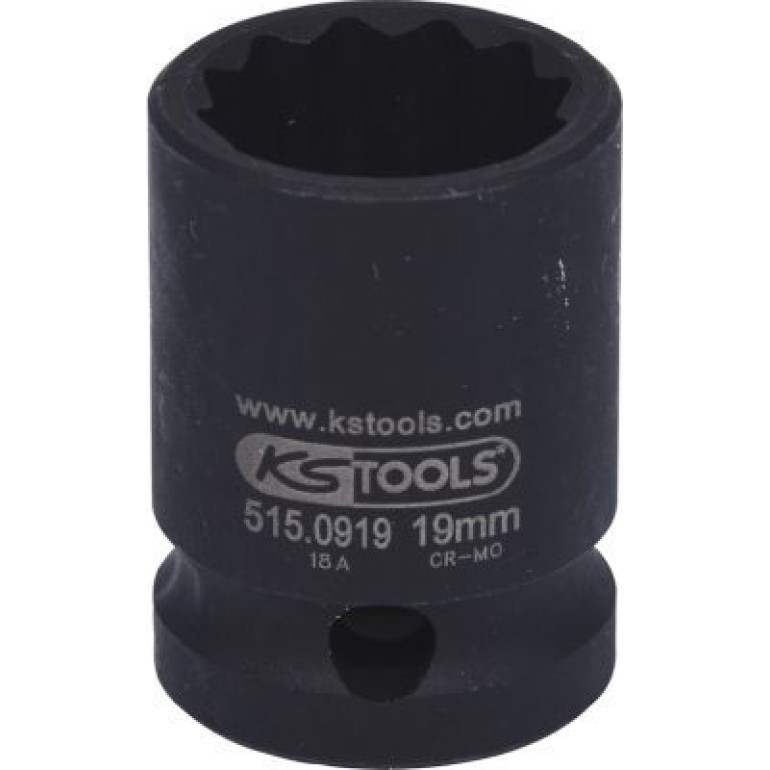 KS TOOLS Zwölfkant-Steckdose, kurz 515.0919 KS TOOLS Zwölfkant-Steckdose, kurz 515.0919