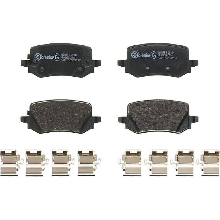 BREMBO Bremsklötze HA P 30 139 BREMBO Bremsklötze HA P 30 139