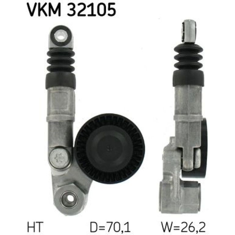 Spannrolle Nebentrieb VKM 32105 Spannrolle Nebentrieb VKM 32105