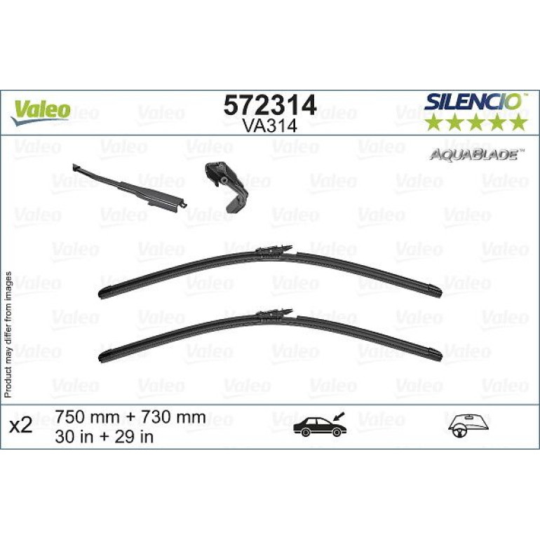 VALEO AquaBlade Set 572314 VALEO AquaBlade Set 572314
