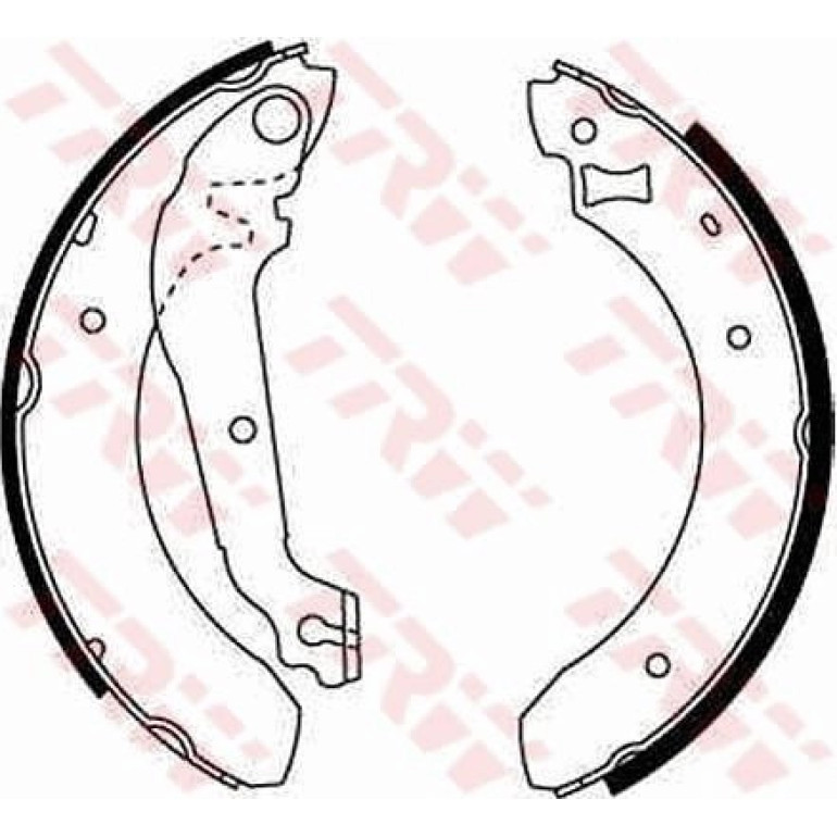 51 461 026 Bremsbacken GS6207 51 461 026 Bremsbacken GS6207
