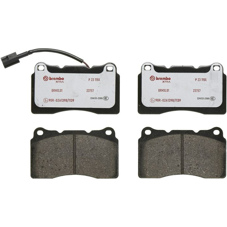 BREMBO Bremsklötze Xtra VA P 23 115X BREMBO Bremsklötze Xtra VA P 23 115X
