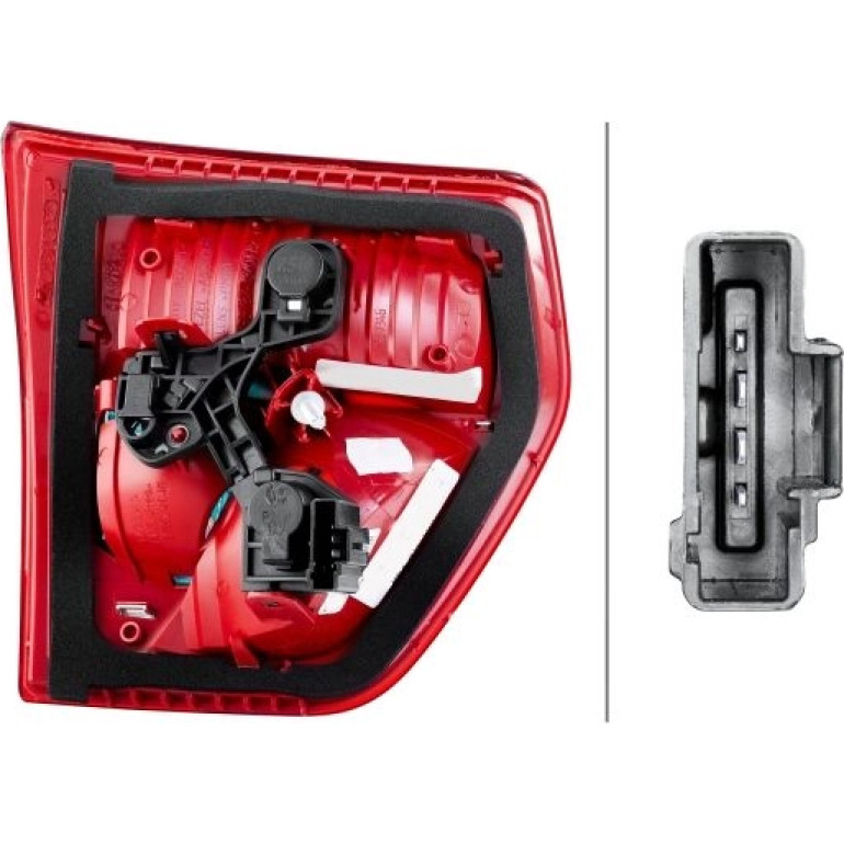 HECKLEUCHTE R HELLA 2TZ 354 823-041 HECKLEUCHTE R HELLA 2TZ 354 823-041