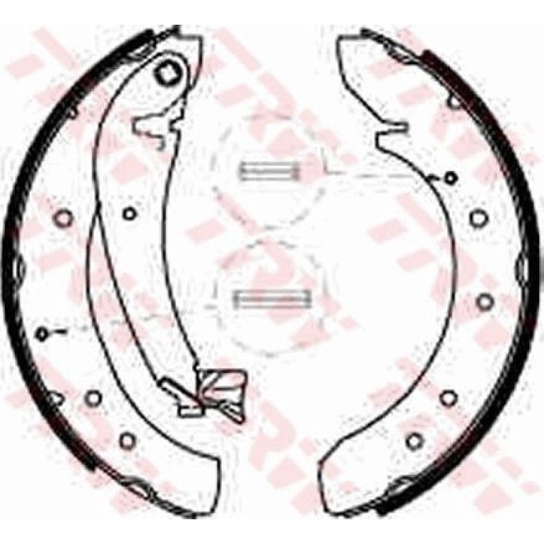 40 461 018 Bremsbacken GS8546 40 461 018 Bremsbacken GS8546
