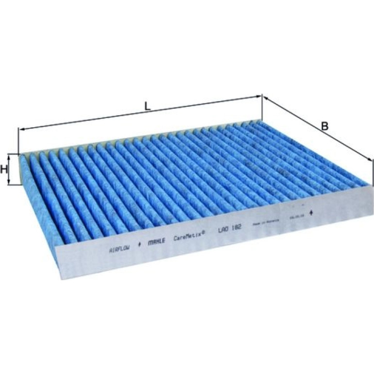 MAHLE Filter, Innenraumluft LAO 182 MAHLE Filter, Innenraumluft LAO 182