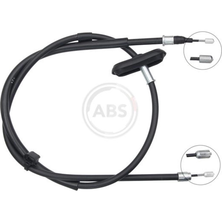 A.B.S. Handbremsseil Seilzug Festellbremse K17418 A.B.S. Handbremsseil Seilzug Festellbremse K17418