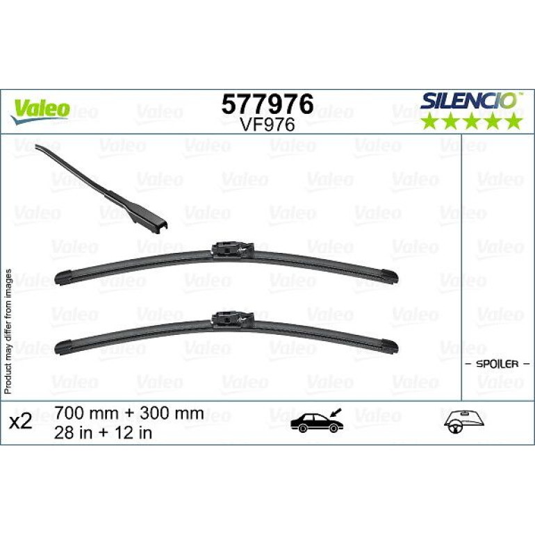 VALEO Silencio Wiper FB OE LHD Kit 577976 VALEO Silencio Wiper FB OE LHD Kit 577976