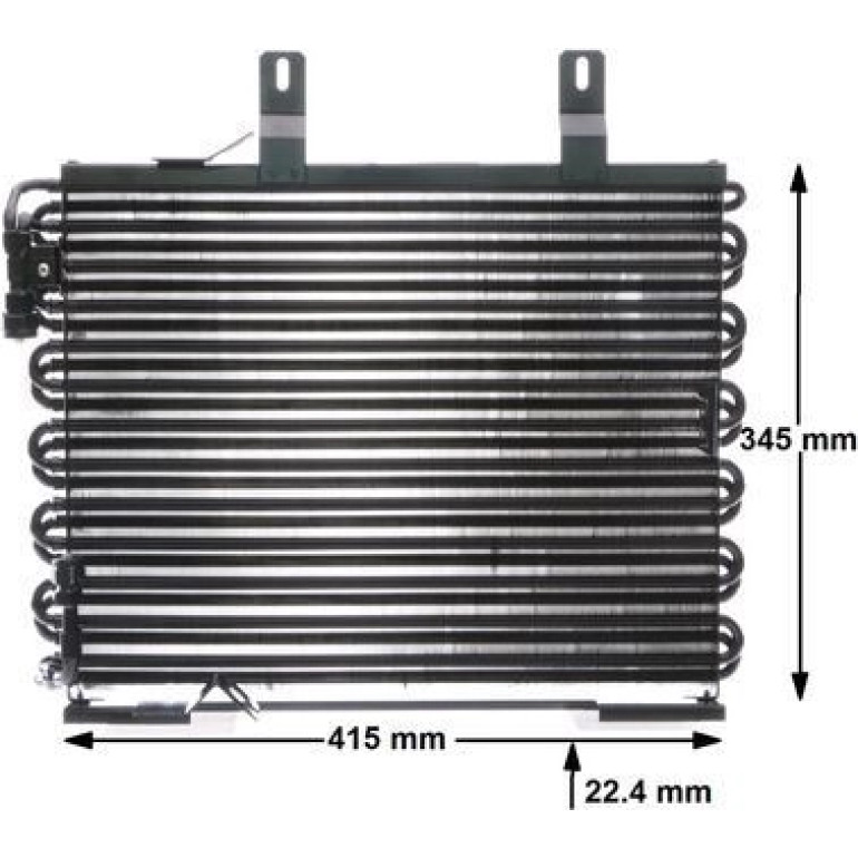 Kondensator, Klimaanlage AC 159 000S Kondensator, Klimaanlage AC 159 000S