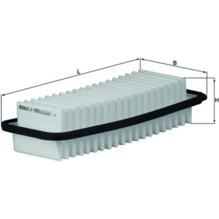 MAHLE Luftfilter LX 1950 MAHLE Luftfilter LX 1950