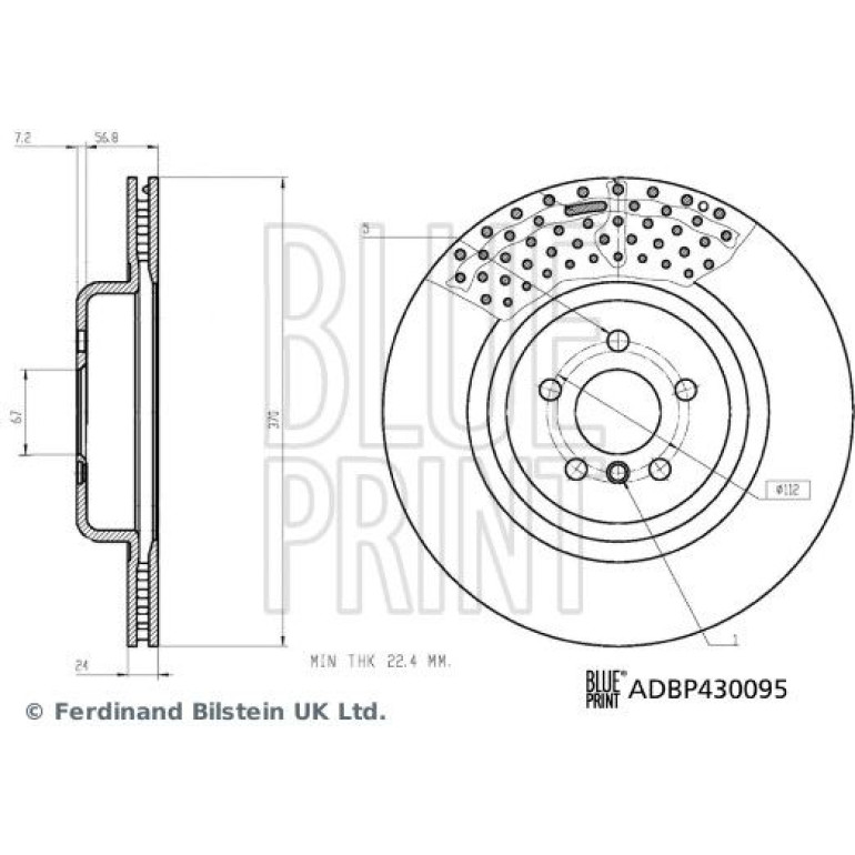 Bremsscheibe ADBP430095 Bremsscheibe ADBP430095