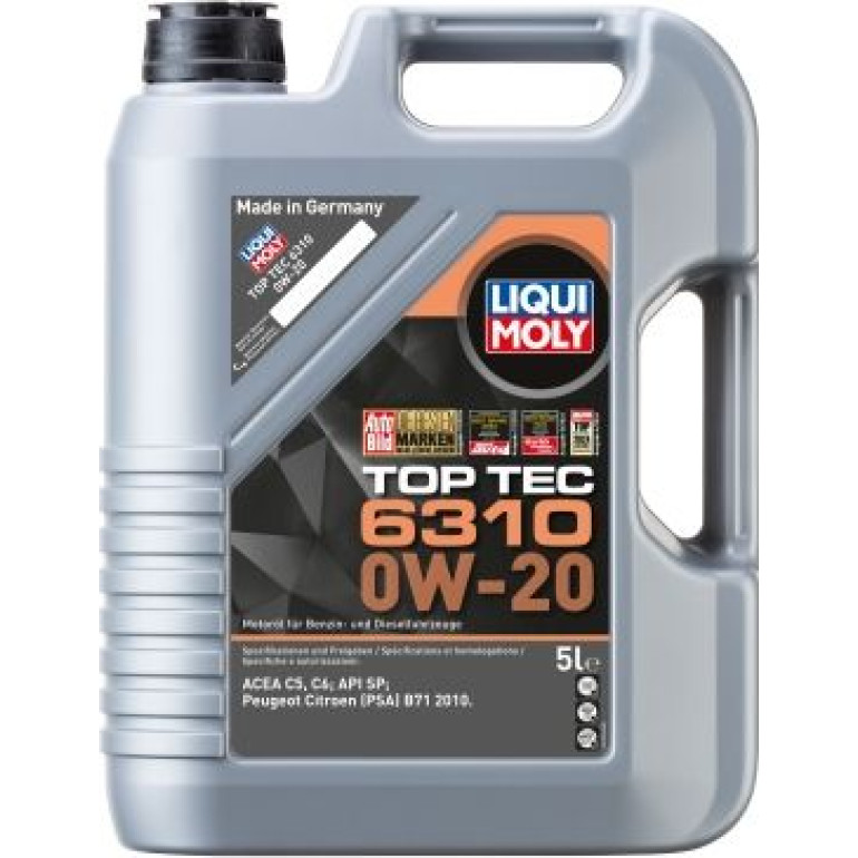 Liqui Moly Top Tec 6310 0W-20 5 l 21876 Liqui Moly Top Tec 6310 0W-20 5 l 21876